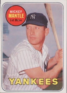 1969 TOPPS 500 MICKEY MANTLE